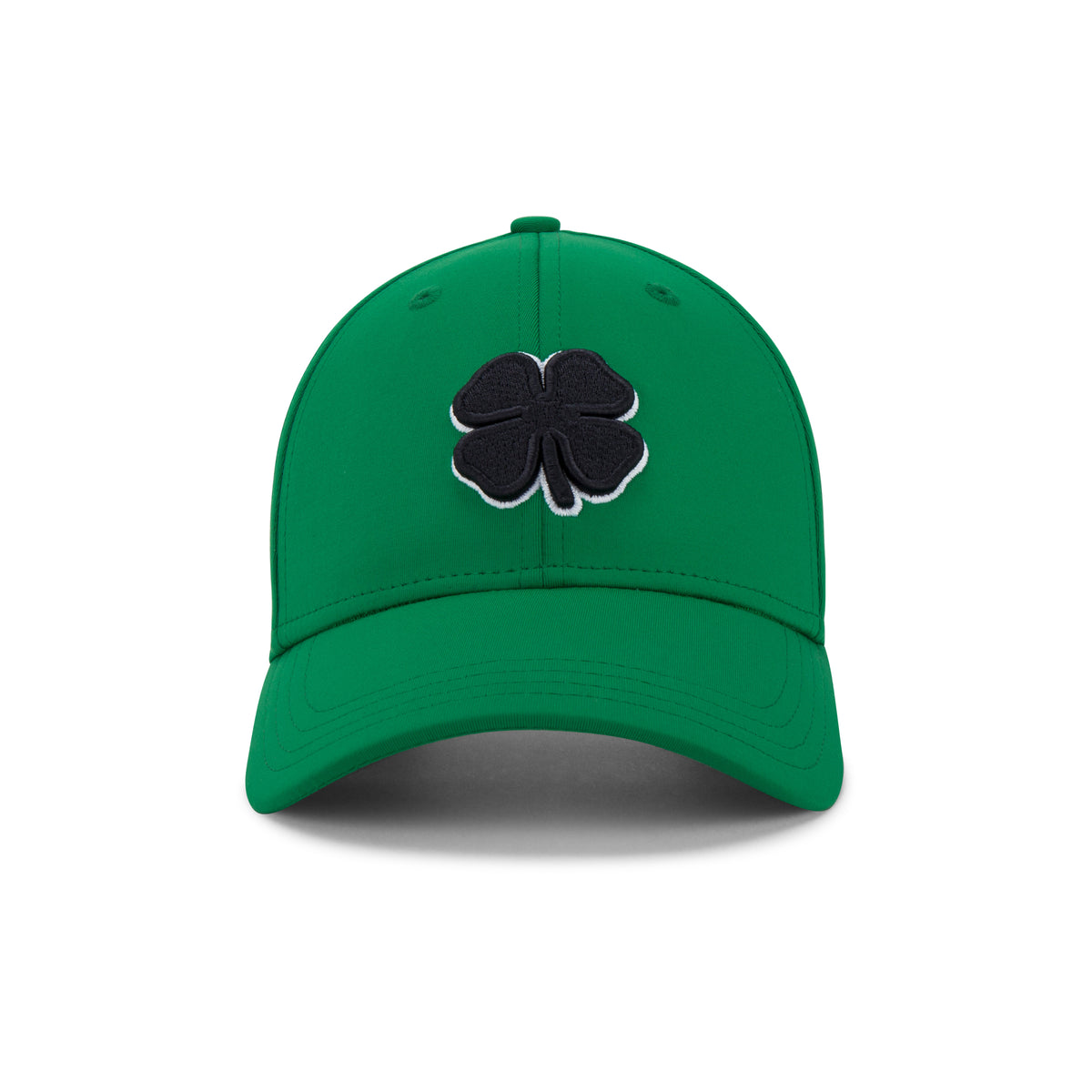Black Clover Premium Clover 78 green fitted cap, front view