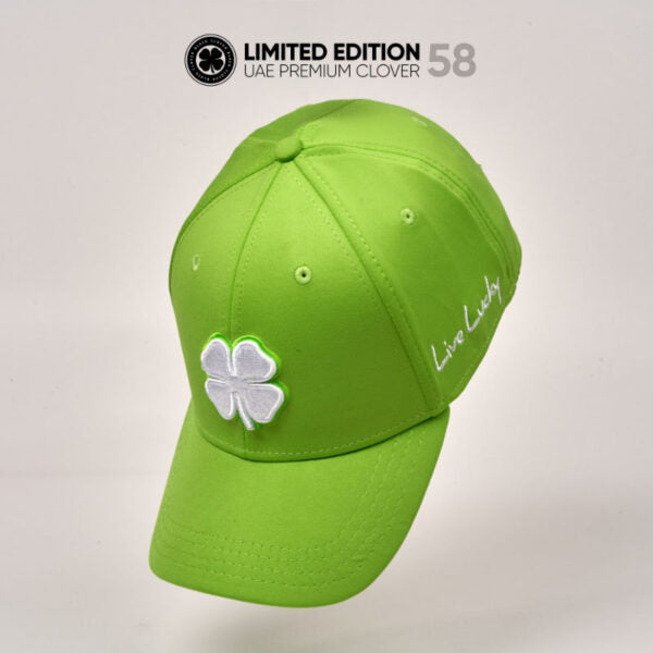 Black Clover Premium Clover 58 fitted performance cap, front view