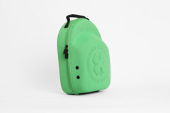 Black Clover green hat caddie side view