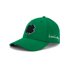 Black Clover Premium Clover 78 green fitted cap side profile