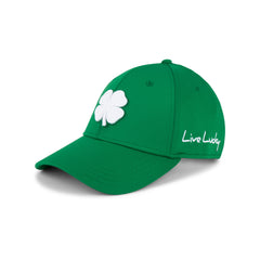 Black Clover Premium Clover 79 green fitted cap side profile