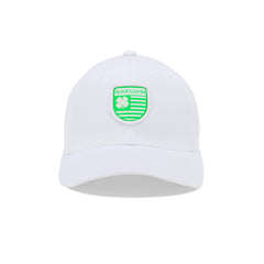 Black Clover UAE Nation 16 white and red adjustable cap, front view