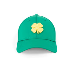 Black Clover Premium Clover 3 light Tiffany blue fitted cap, front view