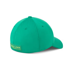 Black Clover Premium Clover 3 Tiffany blue fitted cap back view