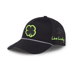 Black Clover Neo Nights fitted cap side profile in shadow tones