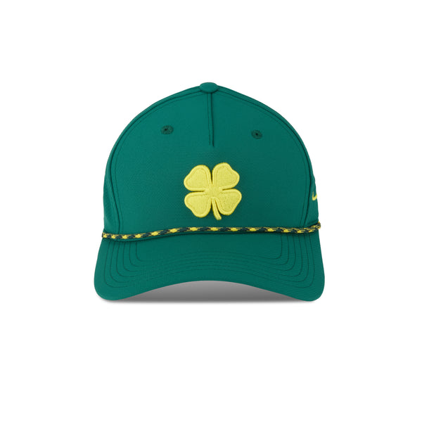 Black Clover Classic Rope 2 adjustable rope-accent cap, front view