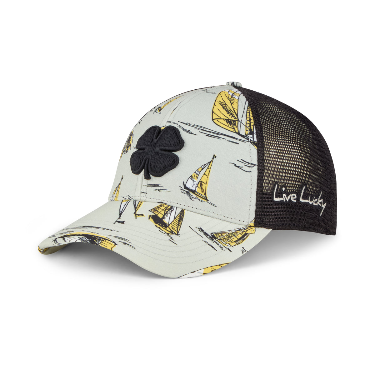 Black Clover Island Luck 28 fitted cap, front view