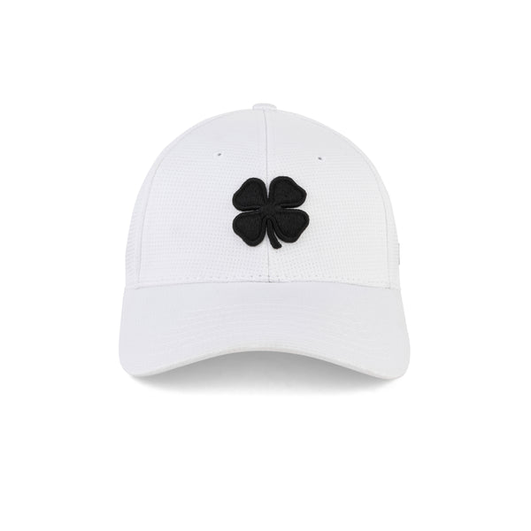 Black Clover Iron x Snow white memory fit cap, front view