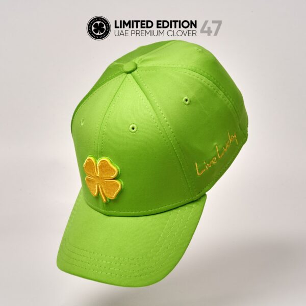 Black Clover Premium Clover 47 fitted performance cap, front view